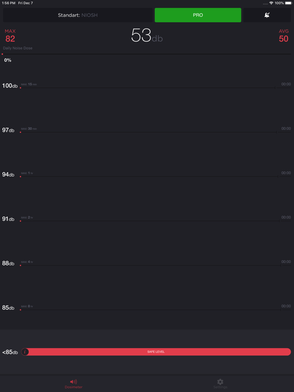 Noise Dosimeter NIOSH & OSHA screenshot 2