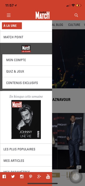 Paris Match: l'actu en continu(圖3)-速報App