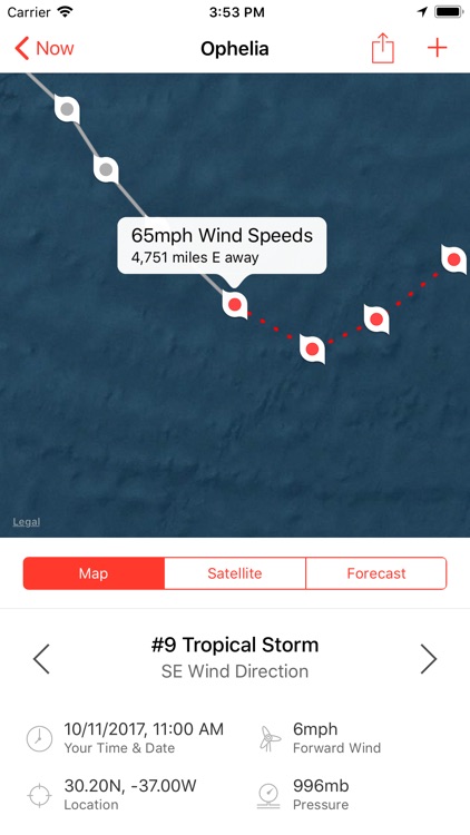 My Hurricane Tracker Pro