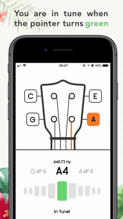 Tuner for Ukulele