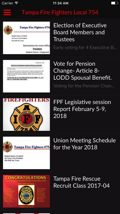 How to cancel & delete Tampa Fire Fighters Local 754 from iphone & ipad 3