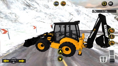 Snow Excavator Crane Rescue screenshot 2