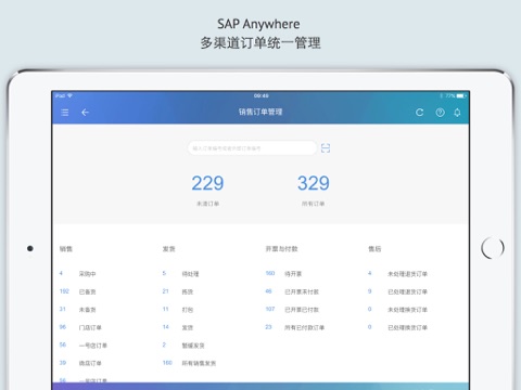 SAP Anywhere for iPad screenshot 2
