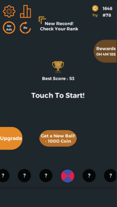 How to cancel & delete Ball Runner - Falling balls from iphone & ipad 1