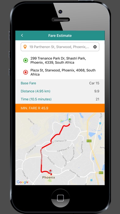 Transporter Passenger App screenshot 4