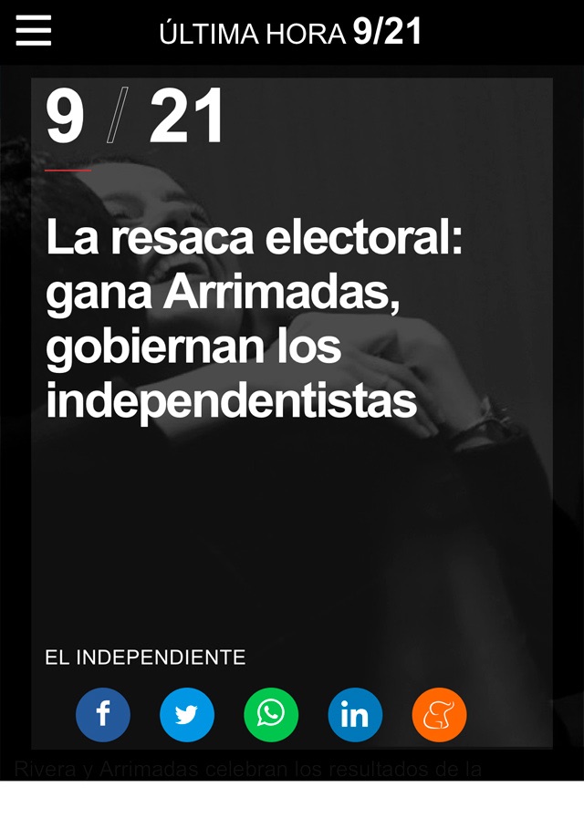 El Independiente screenshot 2