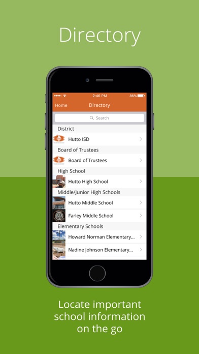 Hutto ISD screenshot 2