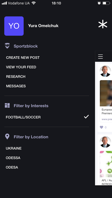 Sportzblock screenshot 2