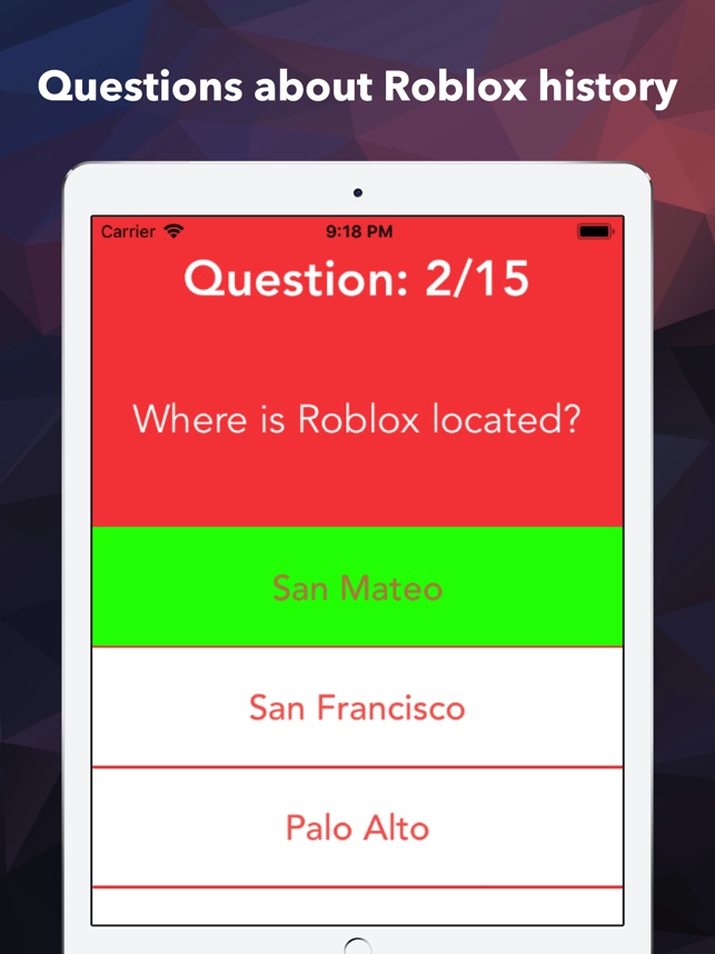 The Quiz For Roblox On The App Store - questions for roblox