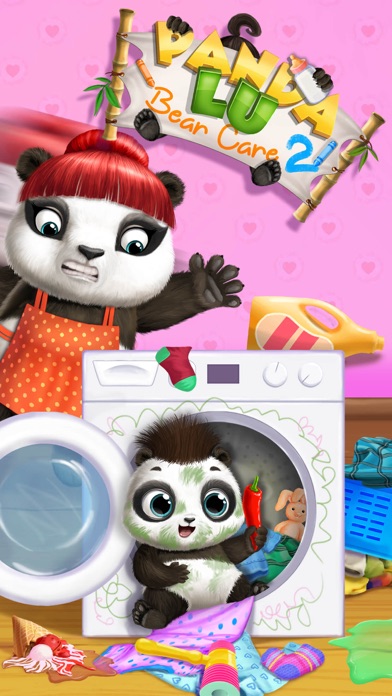 Panda Lu Baby Bear Care 2 - No Ads screenshot 2