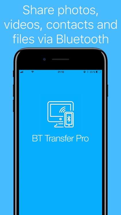 BT Transfer Pro - file, photo, video share via BT screenshot-1