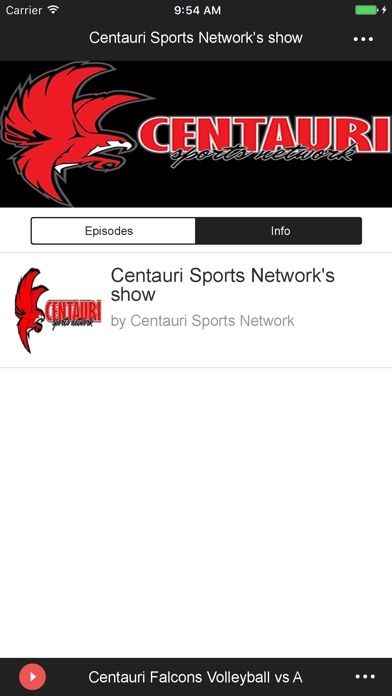 Centauri Sports Network screenshot 2