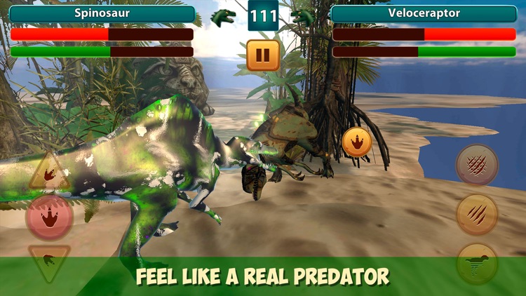 T-rex Dino - Fighting Sim screenshot-3