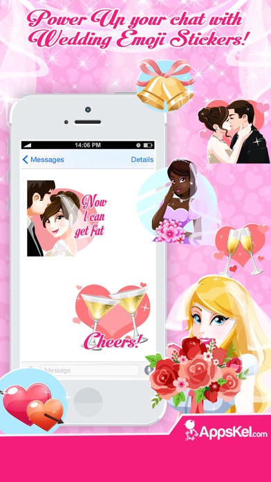 Wedding Emoji Stickers Pro screenshot 3