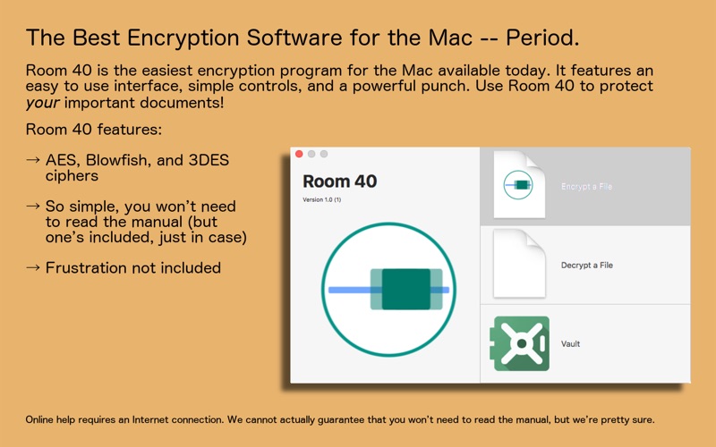 Room 40: Advanced Encryption Software