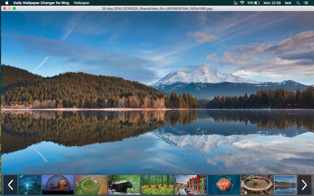 Daily Wallpaper For Bing On The Mac App Store
