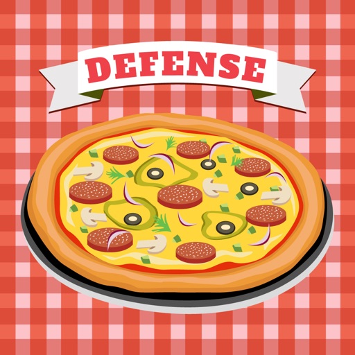 Pizza Defense : Pizza games, bug games,killing games Icon