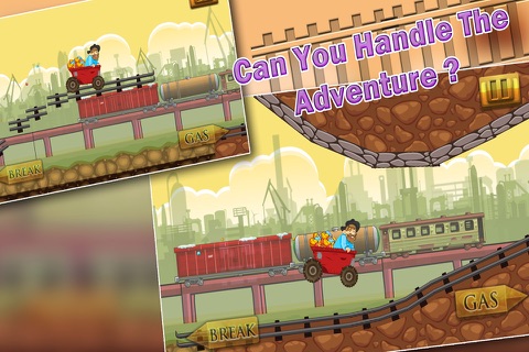 Speedy Gold Miner : Rail Rush Pro screenshot 3