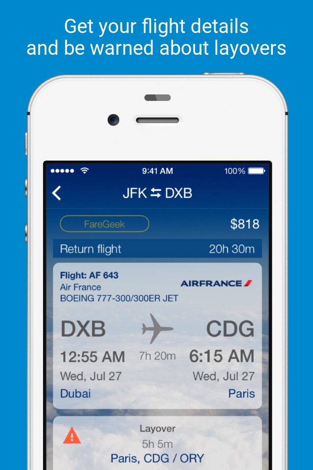 FlightApp - cheap fares and trip planning screenshot 2