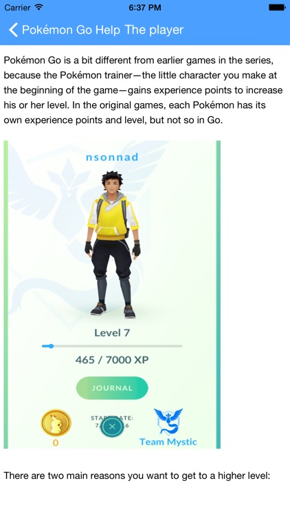 Play Help for Pokemon Go