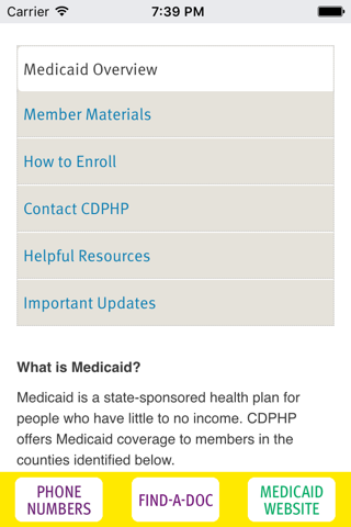 CDPHP Medicaid Connect screenshot 4