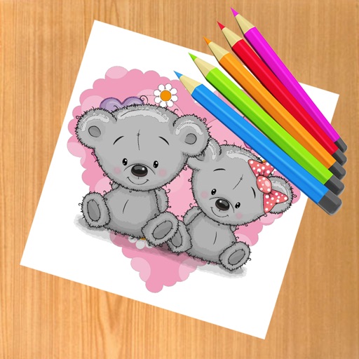 Kids Coloring Book Cute Animals - Educational Learning Games For Kids & Toddler icon