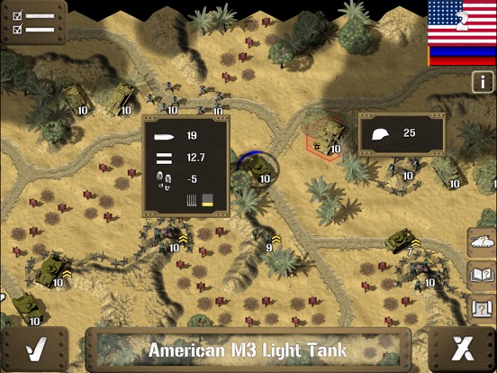 Tank Battle: North Africa Lite на iPad