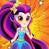 The Wonder Pony Super-Hero - Equestria girl Edition dress up game