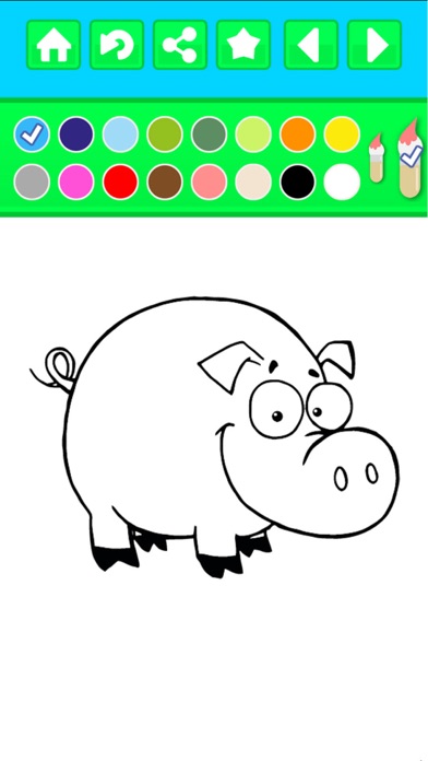 How to cancel & delete Farm Animals Peekaboo Coloring Book - Free Kids Printable Pages from iphone & ipad 3