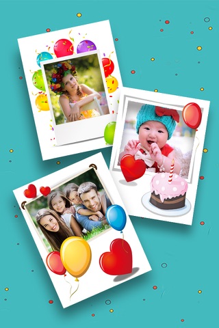 Happy Birthday photo frames – create birthday greeting cards & collages and edit your images Premium screenshot 3