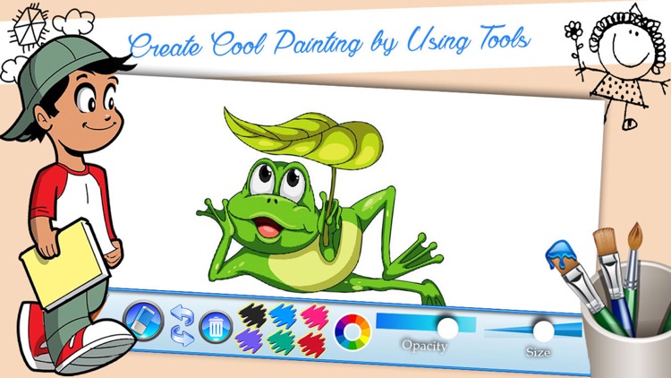 Baby Canvas Scribble Drawing Book - Easy Drawing & Coloring Ideas For Toddler Kids