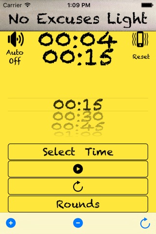 No Excuses Recovery Timer Light screenshot 3
