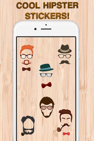 Funny Hipster Photo Booth – Selfie Cam Editor with Cute Sticker.s for Picture Decoration screenshot 3