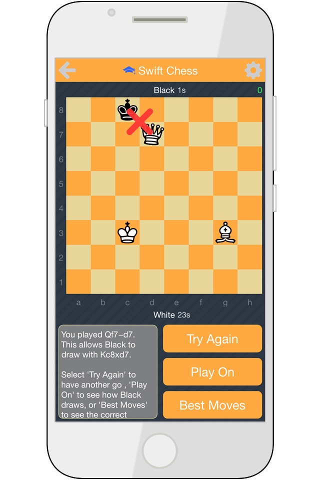 Swift Chess: Endgame Puzzles screenshot 3