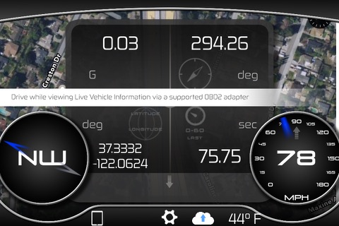 DashSketch - Dash Cam, Speed Monitoring, OBD2 & Navigation. screenshot 2