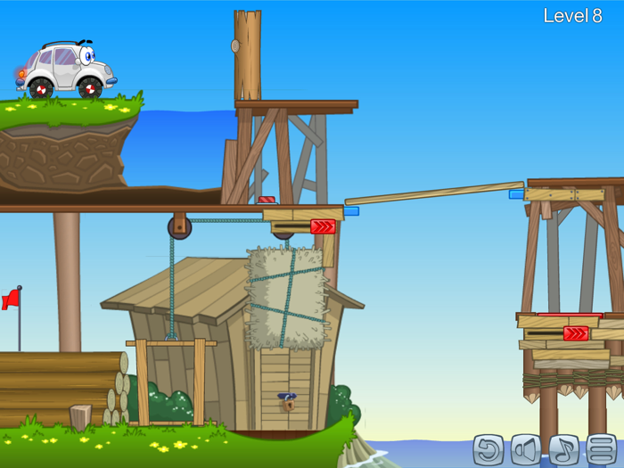 Wheely 1- Action Physics  Puzzle Game