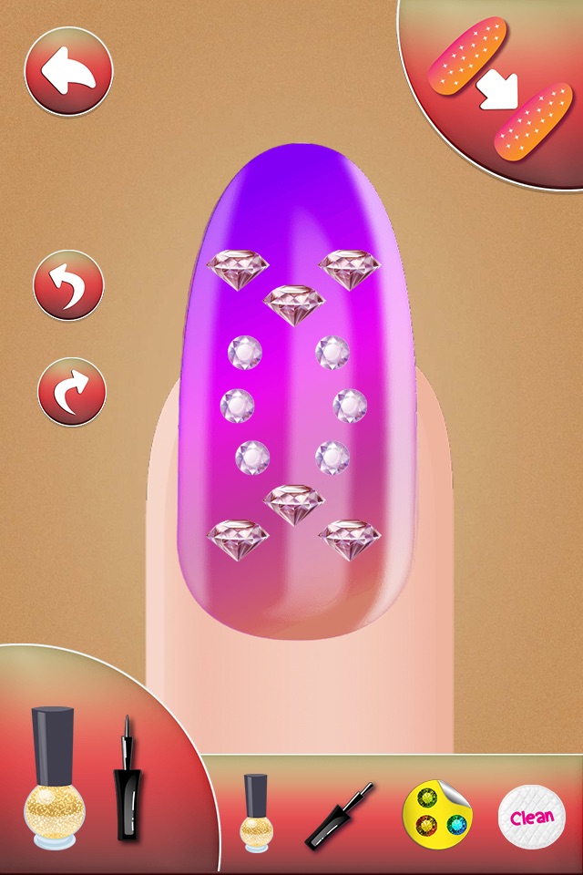 3D Nail Art Game - Beauty Makeover Salon for Fashion Girls with Cute Manicure Design.s screenshot 3