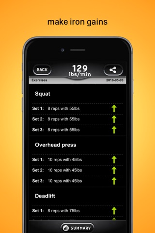 Home & Gym Workout Log screenshot 2