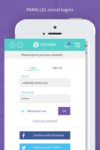 ChimeIn Sidewall screenshot 2