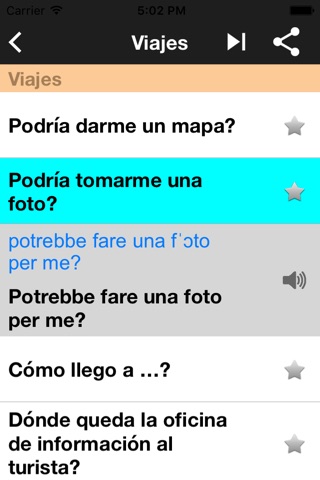 English - Italian Phrasebook screenshot 2