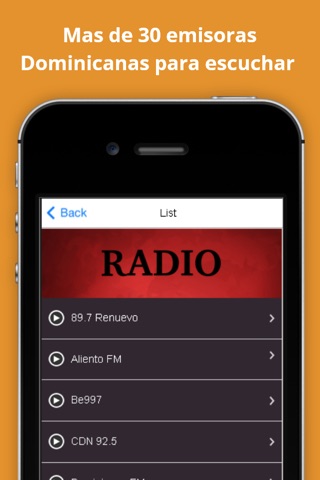 Republica Dominicana Radio - Emisoras Dominicanas screenshot 2
