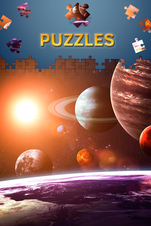 Space Jigsaw Puzzles free Games for Adults screenshot 3