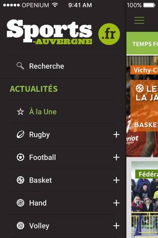 Sports Auvergne screenshot 2