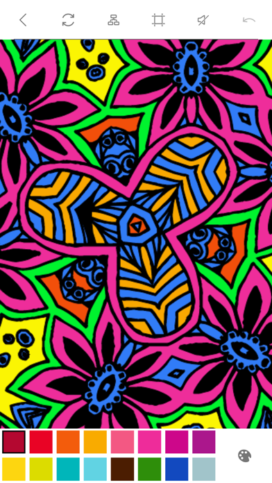 How to cancel & delete Mandalas to Color - Stress Relievers Relaxation Techniques Coloring Book for Adults from iphone & ipad 4