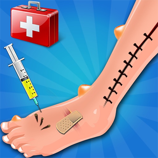 Leg Surgery Doctor Sim 2016 icon