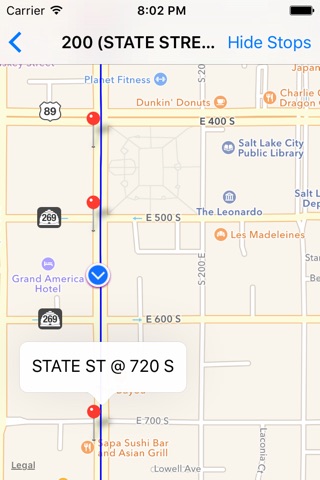 Utah Transit Tracker (Bus & Rail) screenshot 2