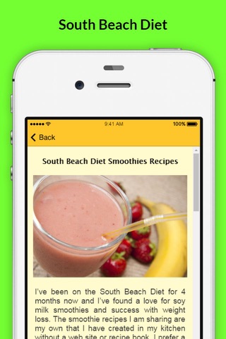 South Beach Diet - Diet Weight Loss Plans + Recipes screenshot 3