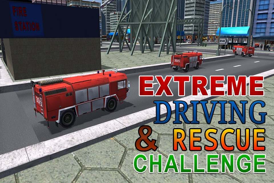 Airplane Crash Rescue – Firefighter vehicle driving game screenshot 3