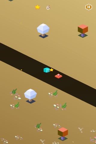 Risky Cube Dash Away Slip Rooms screenshot 4