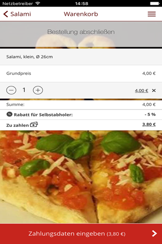 Pizzeria La Strada 1 screenshot 3